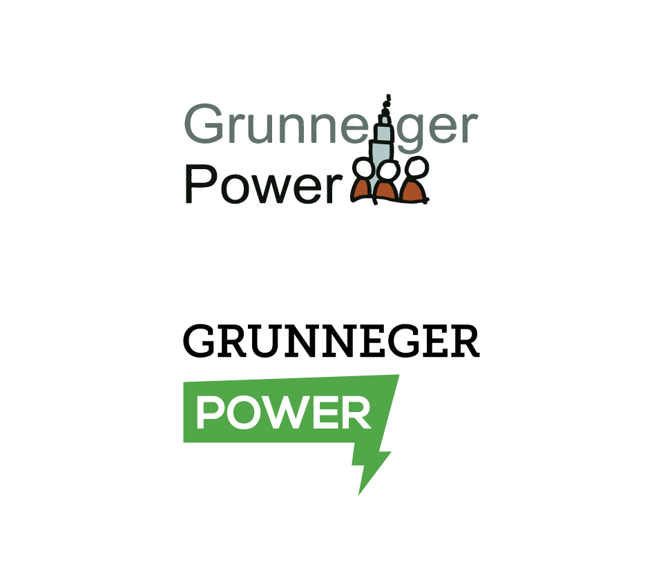 Grunneger Power - Logo oud en nieuw