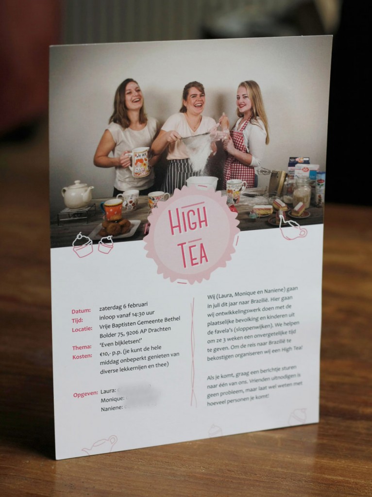 Flyer high tea laura